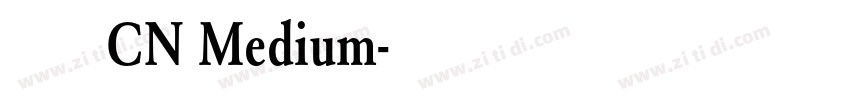 有愛魔獸鋭方 CN Medium字体转换